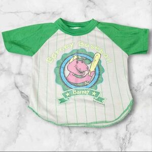 Vintage Barney Baseball Toddler Shirt